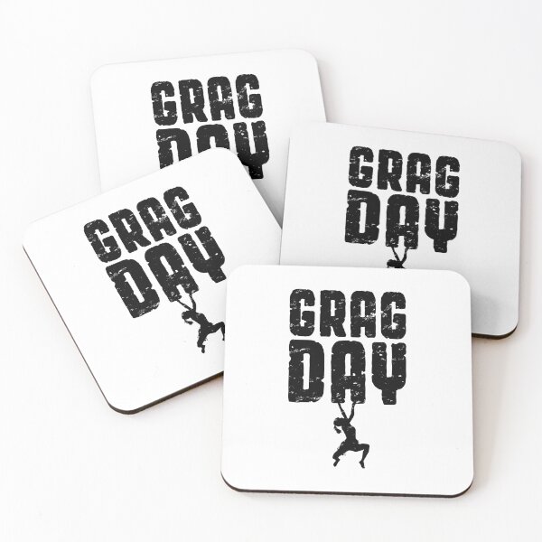 Item preview, Grag Day Rock Climbing Bouldering Funny Climber Girl designed and sold by GrandeDuc.