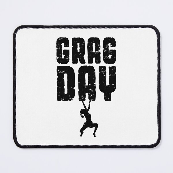 Item preview, Grag Day Rock Climbing Bouldering Funny Climber Girl designed and sold by GrandeDuc.