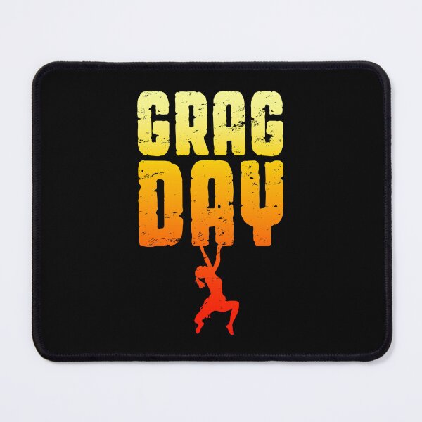 Item preview, Grag Day Rock Climbing Bouldering Funny Climber Girl designed and sold by GrandeDuc.