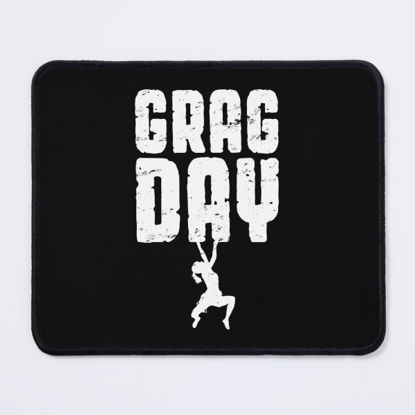 Item preview, Grag Day Rock Climbing Bouldering Funny Climber Girl designed and sold by GrandeDuc.