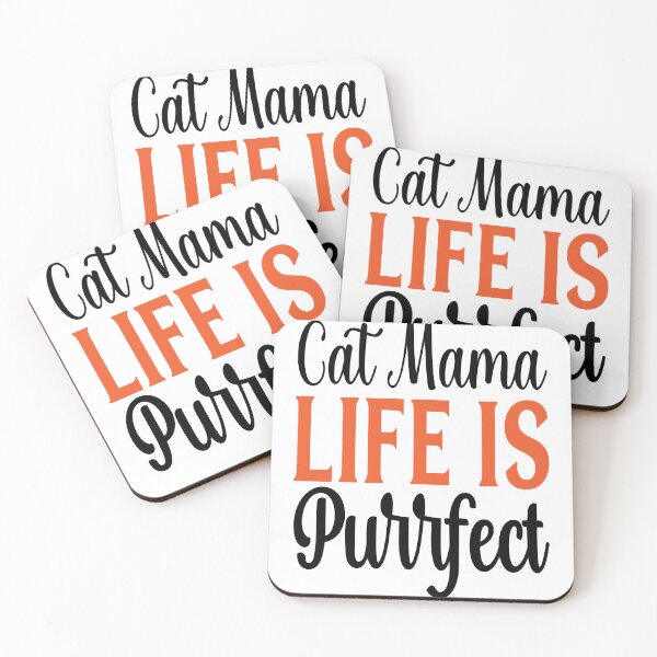 Item preview, Cat Mama Life Is Purrfect  designed and sold by Chillledtimes.