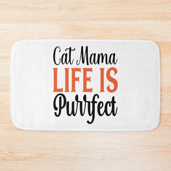 Item preview, Cat Mama Life Is Purrfect  designed and sold by Chillledtimes.