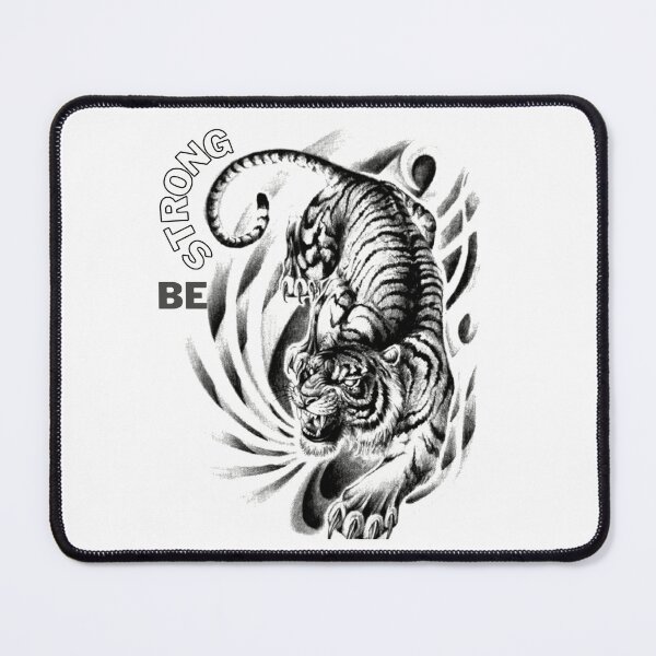 Item preview, Be stong,savage tigre , motivation . designed and sold by Fadwalana99.