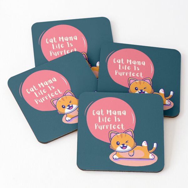 Item preview, Cat Mama Life Is Perfect designed and sold by Chillledtimes.