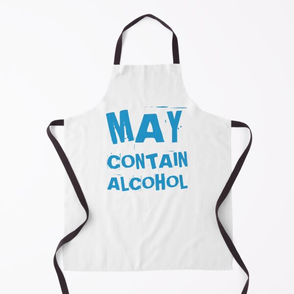 Item preview, May Contain Alcohol. Funny NSFW Alcohol Drinking Quote designed and sold by That Cheeky Tee.