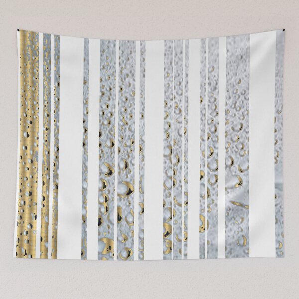 Item preview, Gold and Silver raindrops designed and sold by wytrbt.