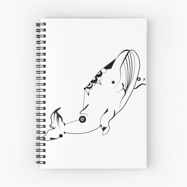 Item preview, Whale (B&W) designed and sold by Fabstract.