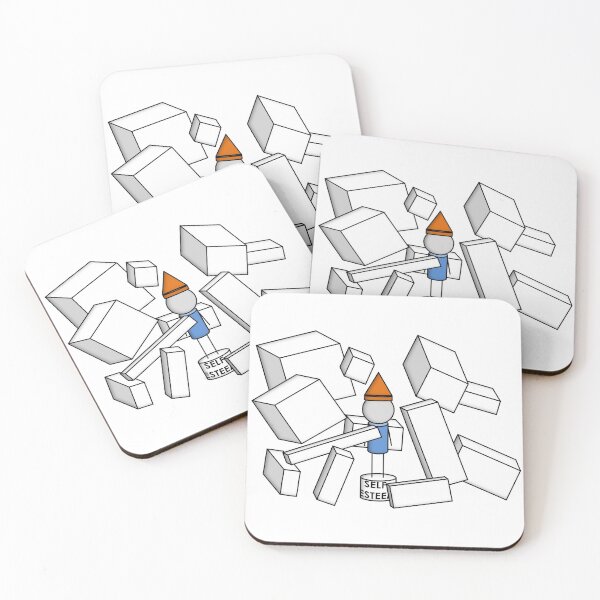 Item preview, Mignome Being Bombarded by Rectangular Prisms V2 designed and sold by NoirPineapple.