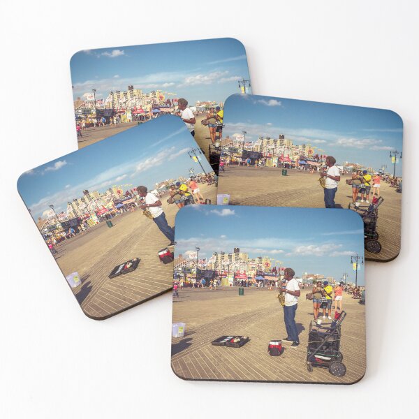 Item preview, Saxophonist, Coney Island, Brooklyn, NYC  designed and sold by eleonoraingrid.