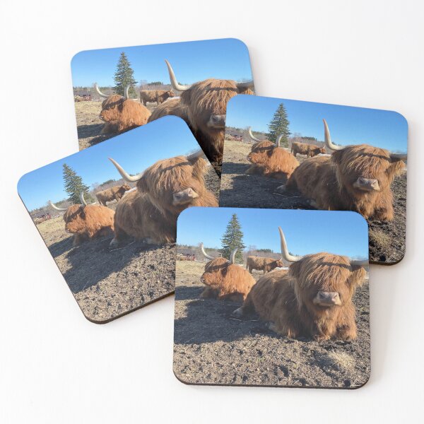 Artikelvorschau, Scottish Highland Cattle Cows 3303 entworfen und verkauft von SaarelaHighland.