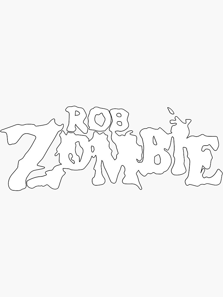 "Best Designe Rob Zombie,White Zombie" Sticker for Sale by Suffedw