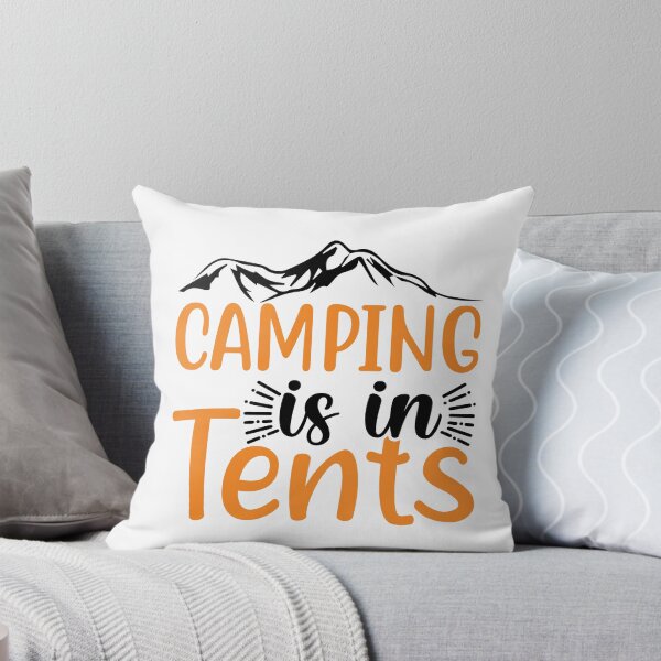 Item preview, Camping Is my Favorite Sport I love Camping Hiking Camping Tree Mountains Tent Art Design Happy Apparel Essential Inspiration Joy Mood Funny designed and sold by DesignByHeartUK.