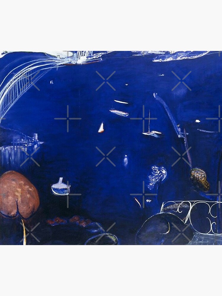 Brett Whiteley Section Of Balcony Oil On Canvas High