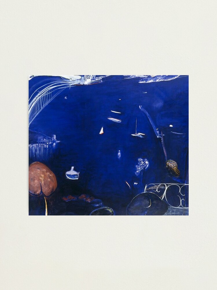 Brett Whiteley Section Of Balcony Oil On Canvas High