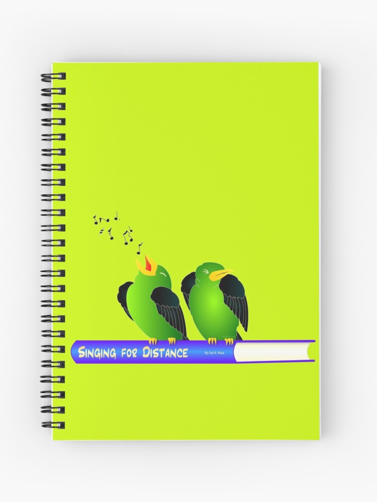Thumbnail 1 of 3, Journal, Sing For Distance designed and sold by ArtwithDog.