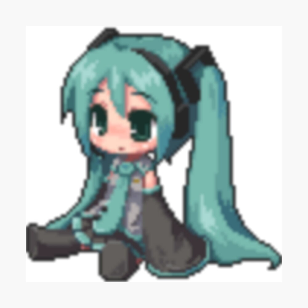 Chibi Pixel Hatsune Miku