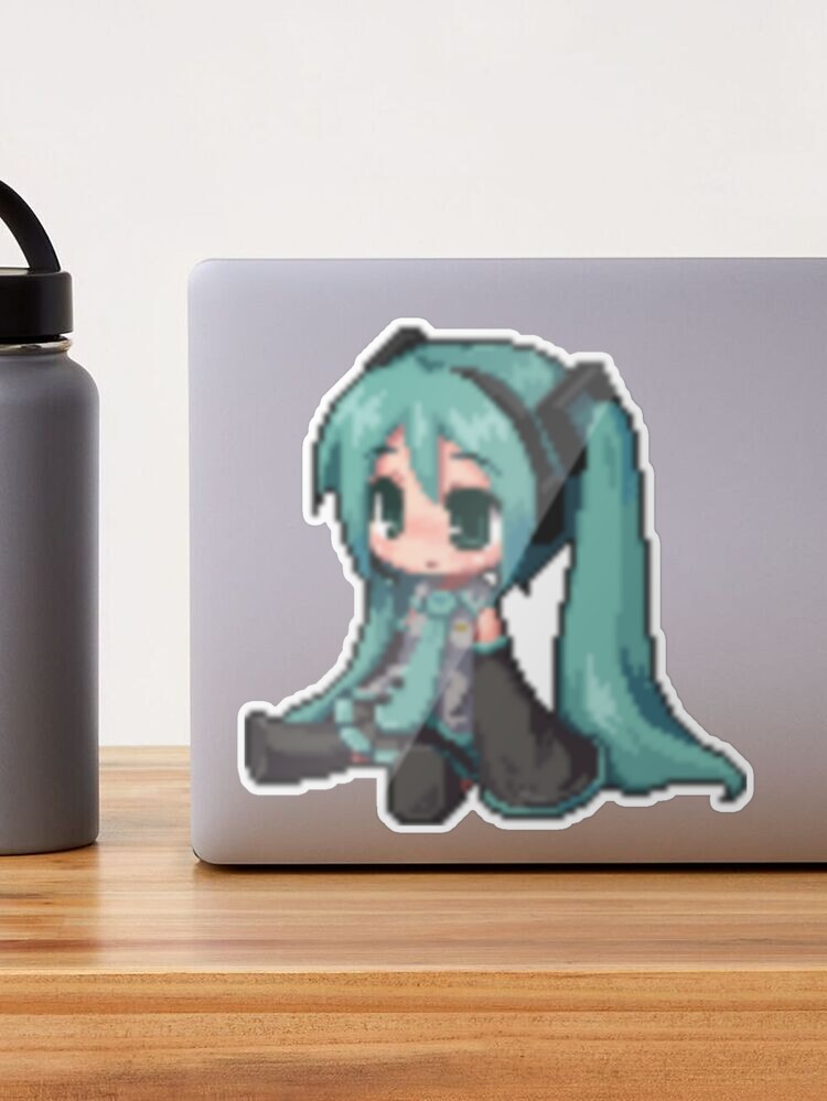 Chibi Hatsune Miku [Sticker set] by sisaliks on DeviantArt