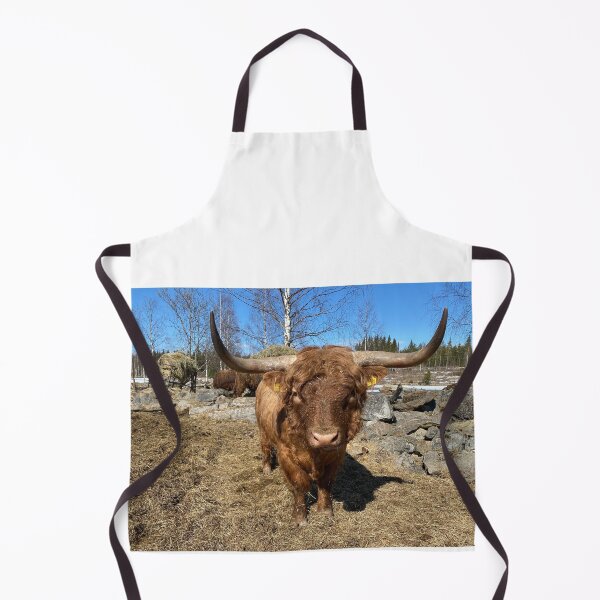 Item preview, Scottish Highland Cattle Bull with big horns 3309 designed and sold by SaarelaHighland.