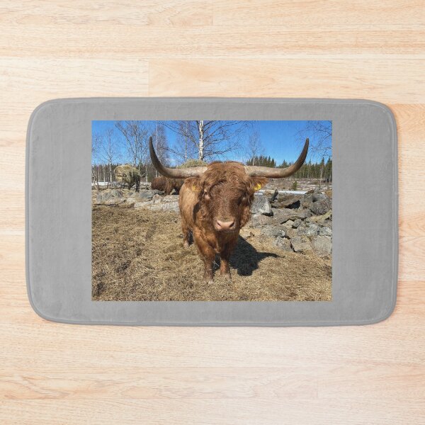 Item preview, Scottish Highland Cattle Bull with big horns 3309 designed and sold by SaarelaHighland.