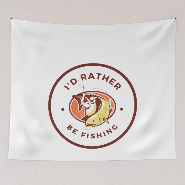 Item preview, I'd Rather Be Fishing designed and sold by Sam Artist.
