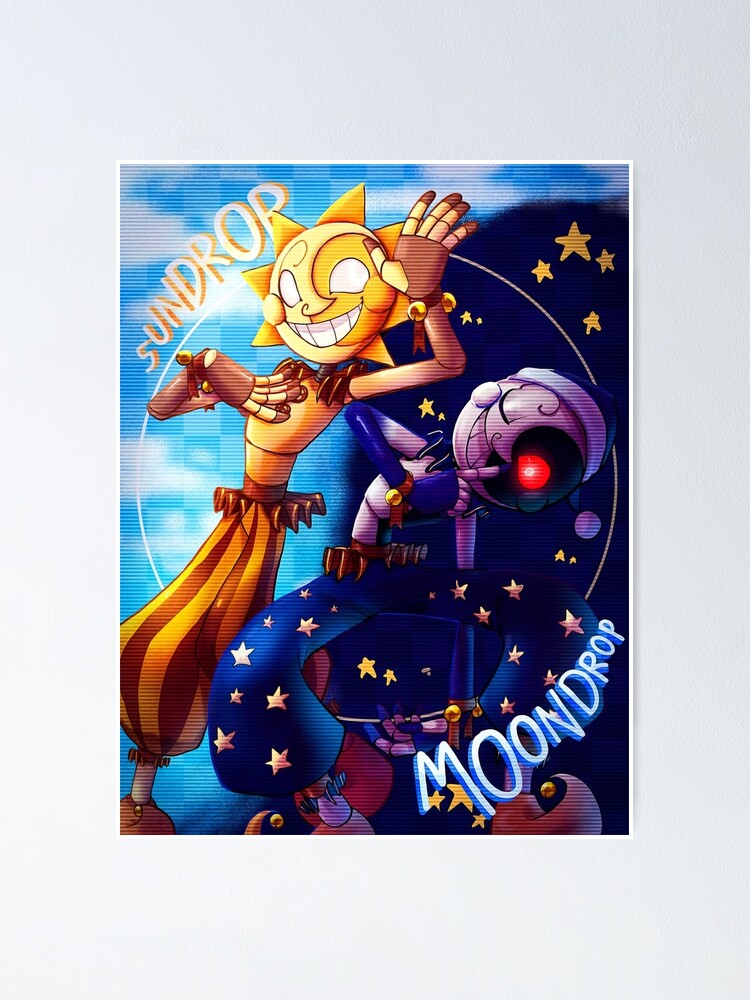 Five Nights at Freddy's Security Breach - SUN and MOON DROP | Poster