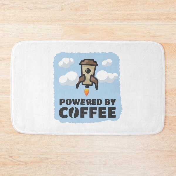 Item preview, Powered By Coffee | Rocket To Go designed and sold by Teenker.