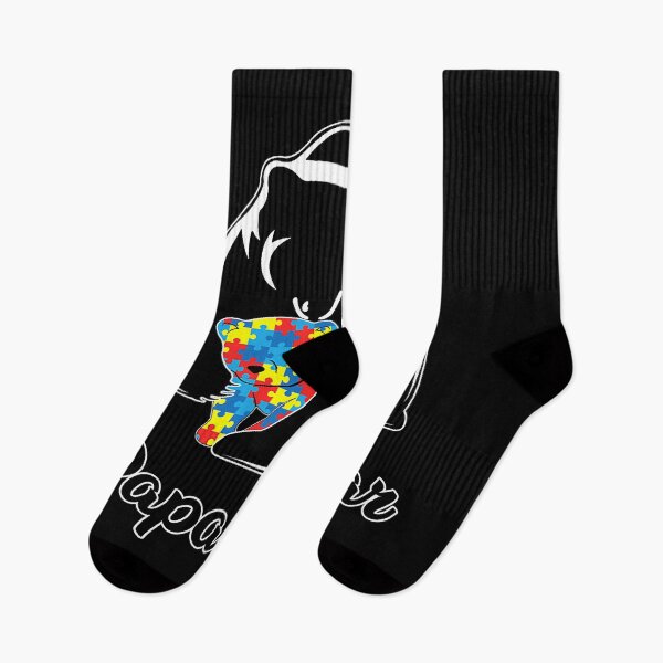 Item preview, Funny Papa Bear Autism Awareness Autism Matching Family Dad designed and sold by HaaChris-Artis.