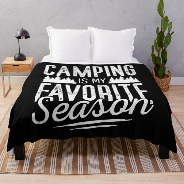 Item preview, Camping Is My Favorite Season Funny Camper RV Camping Vacation designed and sold by BennetJaco.