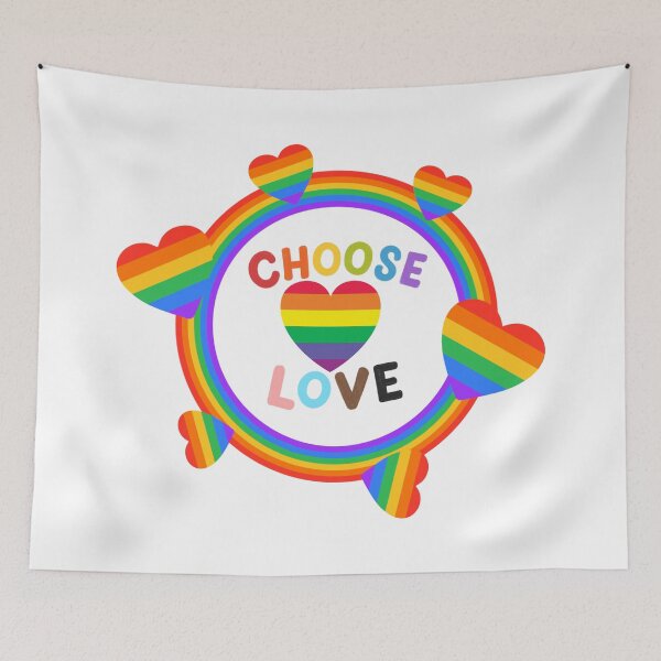 Item preview, Embrace Diversity - Rainbow Love Circle designed and sold by DonneeCreations.