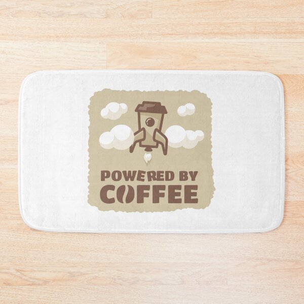 Item preview, Powered By Coffee Vintage | Rocket To Go designed and sold by Teenker.