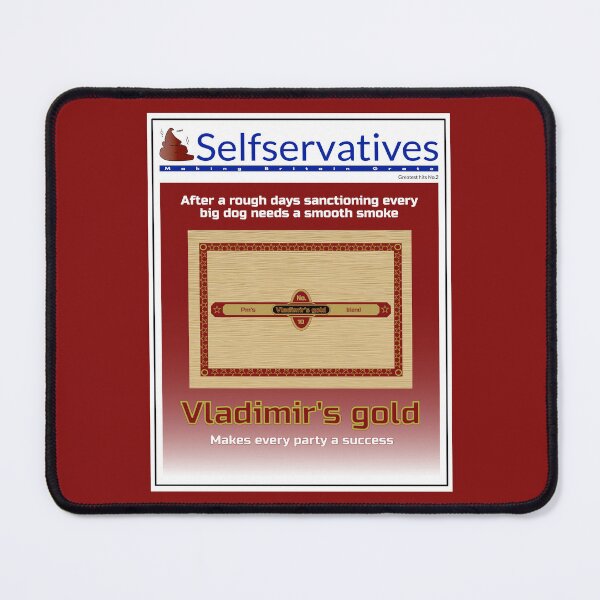 Item preview, Selfservatives greatest hits no.2-Vladimir gold satirical gift designed and sold by tdkrbooks.