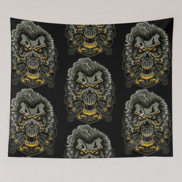 Item preview, Crazy skull designed and sold by Disturbed-Mind.