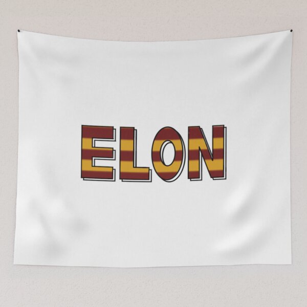 Item preview, Elon University                   designed and sold by TheCryptoWZ.