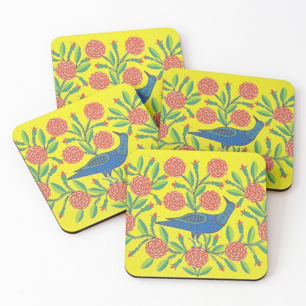 Item preview, Maria Prymachenko Magpie in Roses designed and sold by CafeRacer044.