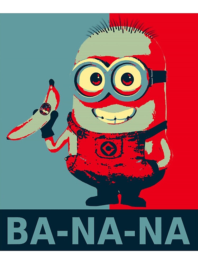 Banana Song' Poster, picture, metal print, paint by Minions
