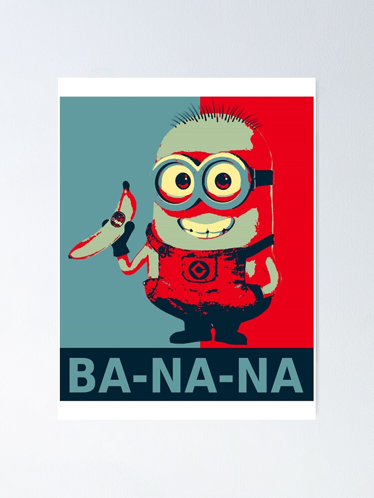 Banana Song' Poster, picture, metal print, paint by Minions