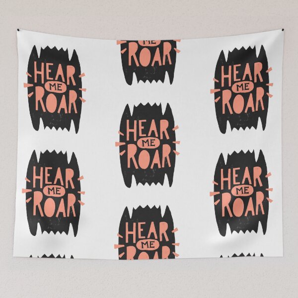 Item preview, Hear me roar designed and sold by whatafabday.