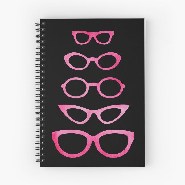 Item preview, Pink Eyeglasses In Various Shapes designed and sold by Primroaddesigns.