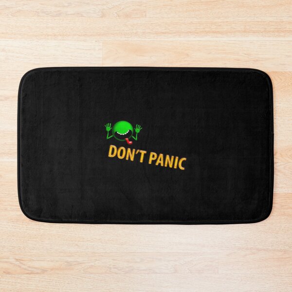 Item preview, hitchhikers guide to the galaxy movie Dont panic designed and sold by RustaBine.
