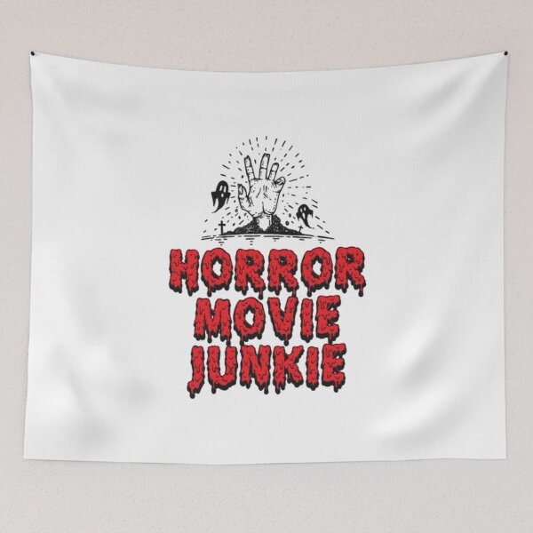 Item preview, Horror Movie Junkie Zombie Ghost halloween designed and sold by RustaBine.