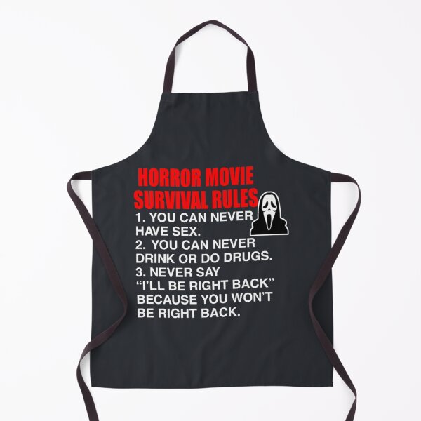 Item preview, Horror Movie Survival Rules designed and sold by RustaBine.