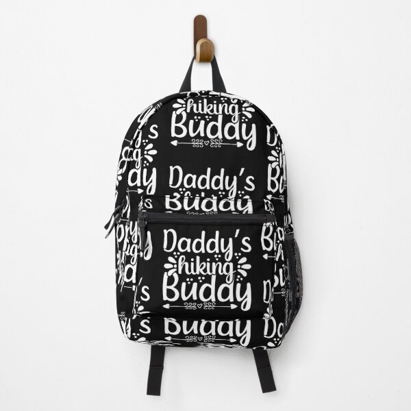 Item preview, Daddys Hiking buddy I love Camping Hiking Camping Tree Mountains Tent Art Design Happy Apparel Essential Inspiration Joy Mood Funny designed and sold by DesignByHeartUK.