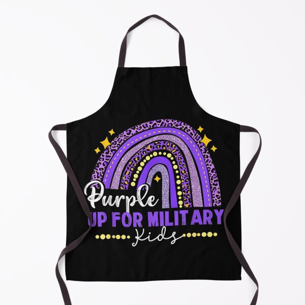 Item preview, Funny Rainbow Purple Up For Military Kids Month Ribbon designed and sold by HaaChris-Artis.