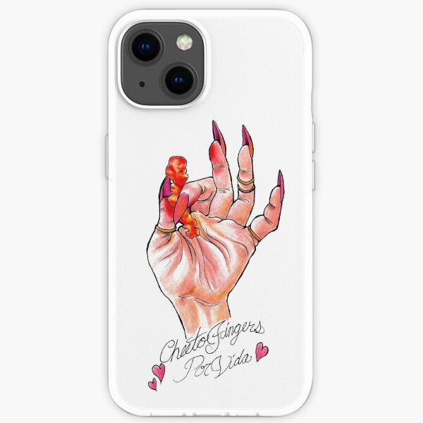 Hot Cheeto Fingers Por Vida iPhone Soft Case