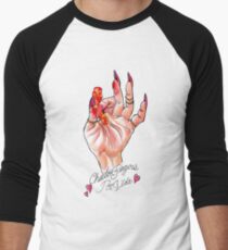 Hot Cheeto Fingers Por Vida Men's Baseball ¾ T-Shirt