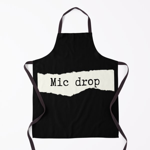 Item preview, Mic drop design designed and sold by Xodin.