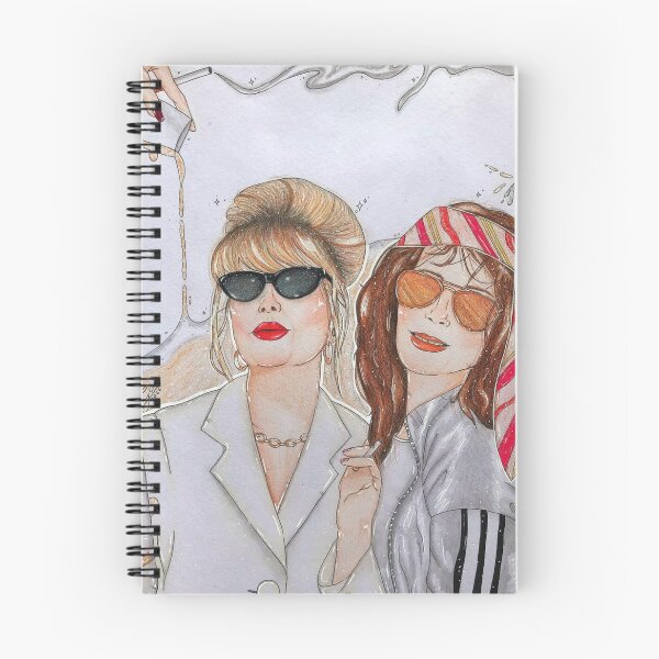 Item preview, Ab Fab - Obra de arte original a lápiz designed and sold by graceowenart.