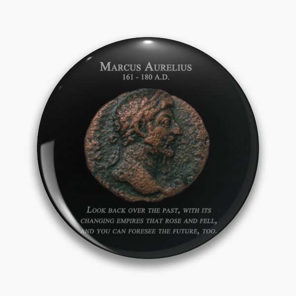 Item preview, Ancient Roman Coin - MARCUS AURELIUS - Meditations               designed and sold by LittleKyleAS.