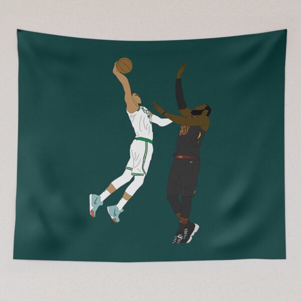 Item preview, Jayson Tatum Dunk on LeBron James           designed and sold by LittleKyleAS.