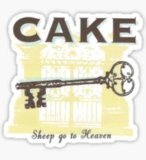 CaKe - ShEeP gO tO hEaVeN Sticker